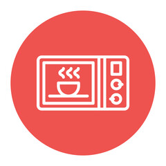 Cleaning Microwave icon vector image. Can be used for Cleaning and Dusting.