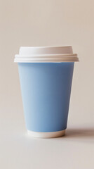 a plain coffee cup for mockup product