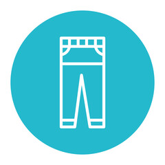 Men Pants icon vector image. Can be used for Oktoberfest.