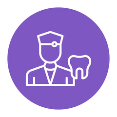 Dentist icon vector image. Can be used for Diversity.