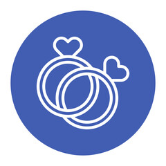 Ring icon vector image. Can be used for Luxury.