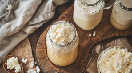 the health benefits of consuming probiotic-rich foods such as kefir and kombucha.