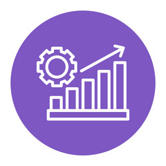 Demand icon vector image. Can be used for Supply Chain.