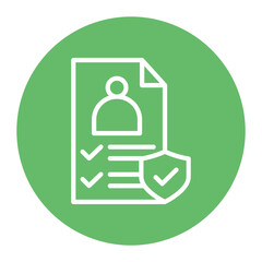 Child Consent icon vector image. Can be used for Compliance And Regulation.