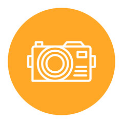 Camera icon vector image. Can be used for Crime Investigation.
