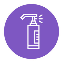 Pepper Spray icon vector image. Can be used for Crime Investigation.