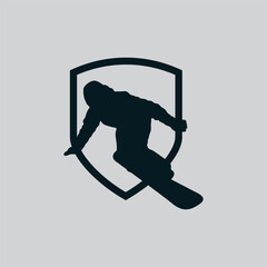 Skateborading icon design vector graphic of template, sign and symbol