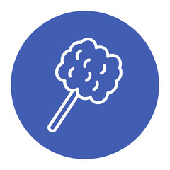 Cotton Candy icon vector image. Can be used for Water Park.