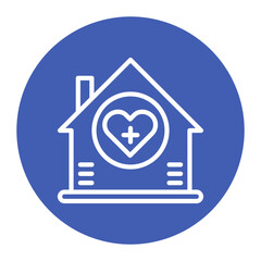 Home Care icon vector image. Can be used for Home Services.