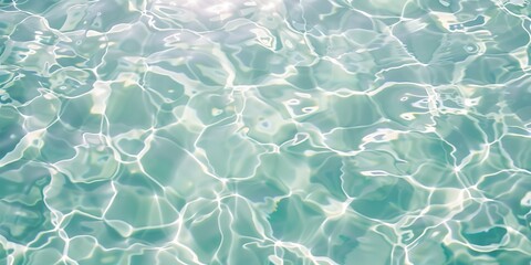 Light clean transparent water surface background