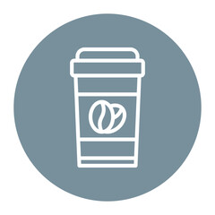 Coffee Cup icon vector image. Can be used for Brunch.