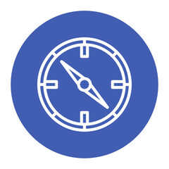 Compass Sensor icon vector image. Can be used for Sensors.