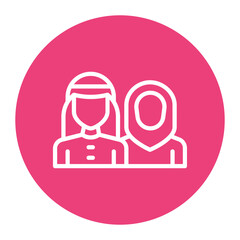 Family icon vector image. Can be used for Eid al Adha.