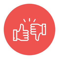 Criticism icon vector image. Can be used for Literature.