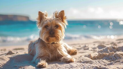 Chill Vibes Only: Sunglass-Sporting Lab Enjoys Pool Day Sunshine - Generative AI