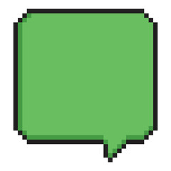 Obraz premium Speech Pixel Element