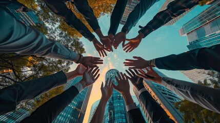 Collaborative teamwork and partnership in corporate environment - a conceptual representation of business unity