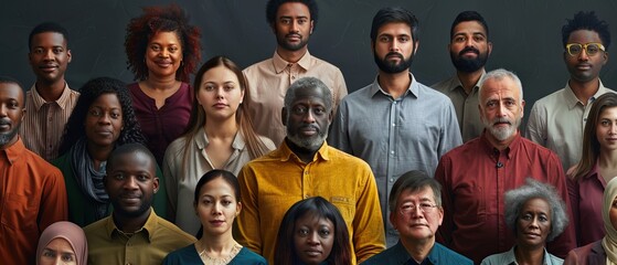 Embracing diversity in the workplace: a dynamic team showcasing inclusive leadership and collaborative business strategies