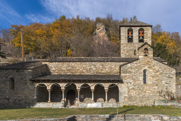Church of Sant Jaume in Queralbs, Catalonia
