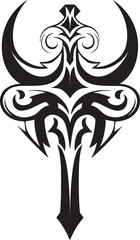 Barbarians Blade Battle Axe Vector Emblem Runeblade Rampage Fantasy Axe Iconic Symbol