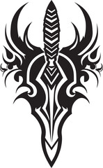 Sorcerers Slasher Axe Emblem Graphic Valkyries Vengeance Battle Axe Logo Icon