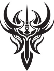 Shadow Stalker Axe Logo Emblem Leviathans Lash Battle Axe Symbol Icon