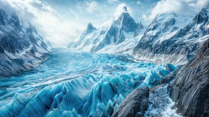 Tafelkleed Ice lake frozen © Nosheen