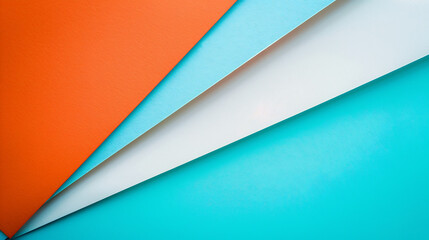 orange blue white colored piece of paper on top of another flat backgrounds