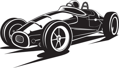 Victory Velocity Formula One Vector Logo Turbocharged Triumph F1 Car Icon