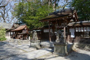 宗像神社　拝所　京都市上京区京都御苑内