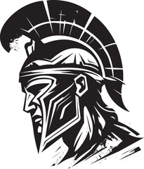 Noble Knight Warrior Iconic Vector Logo Vanguard Valor Fresh Warrior Emblem Iconic