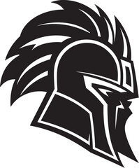 Bold Battlefront Warrior Vector Icon Fierce Defender Fresh Warrior Logo Symbol