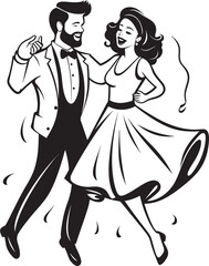 Blissful Bond Happy Vector Logo Design Lovebirds Delight Married Couple Icon Graphics