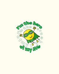 Mental boost and self push as motivation mind power tiny person concept. Increase brain efficiency and capability with full psychological potential vector illustration. Positive individual growth. 