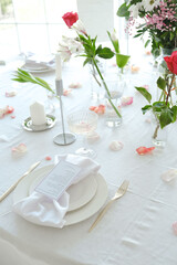 wedding table decoration