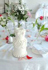 wedding table setting