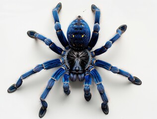 spider large poisonous isolated on white background