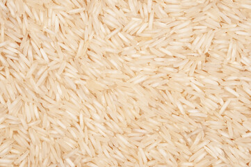Texture background of rice. Food background.