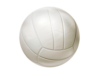 Volleyball isolated on transparent or white background, png