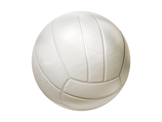 Volleyball isolated on transparent background