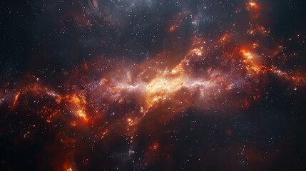 Fototapeta na wymiar Space galaxy background