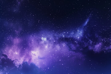 Enchanting Milky Way Night Sky, Background