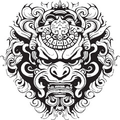 Celestial Borong Beauty Vector Emblem Design Timeless Borong Treasures Graphic Logo Graphics