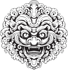 Ornate Borong Legacy Graphic Logo Design Enchanting Borong Majesty Vector Emblem Graphics