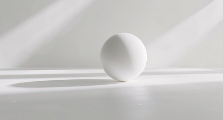 Fototapeta na wymiar Egg-straordinary Easter Eggs A White Egg-ceptional Display Generative AI