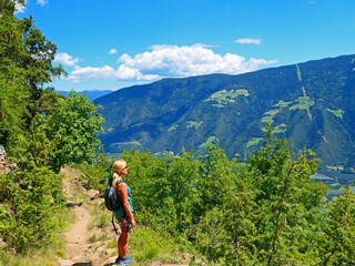 Vinschgau - Wandern von Naturns auf den Meraner Höhenweg