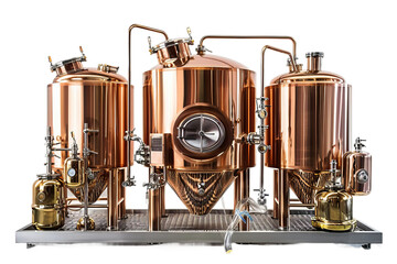 Brewing Equipment isolated on transparent background