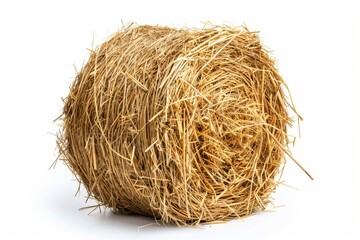 haystack isolated on white background