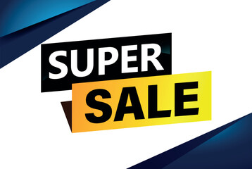 super sale poster banner graphic design icon logo sign symbol social media website coupon

