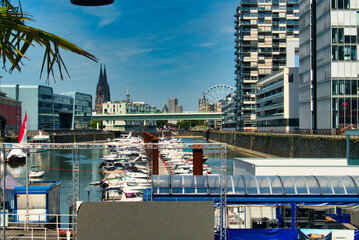 Jachthafen in Köln
